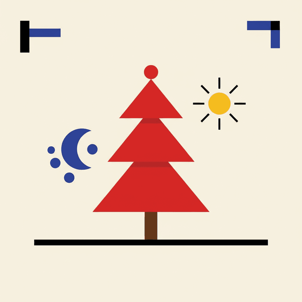 The Little Red Christmas Tree